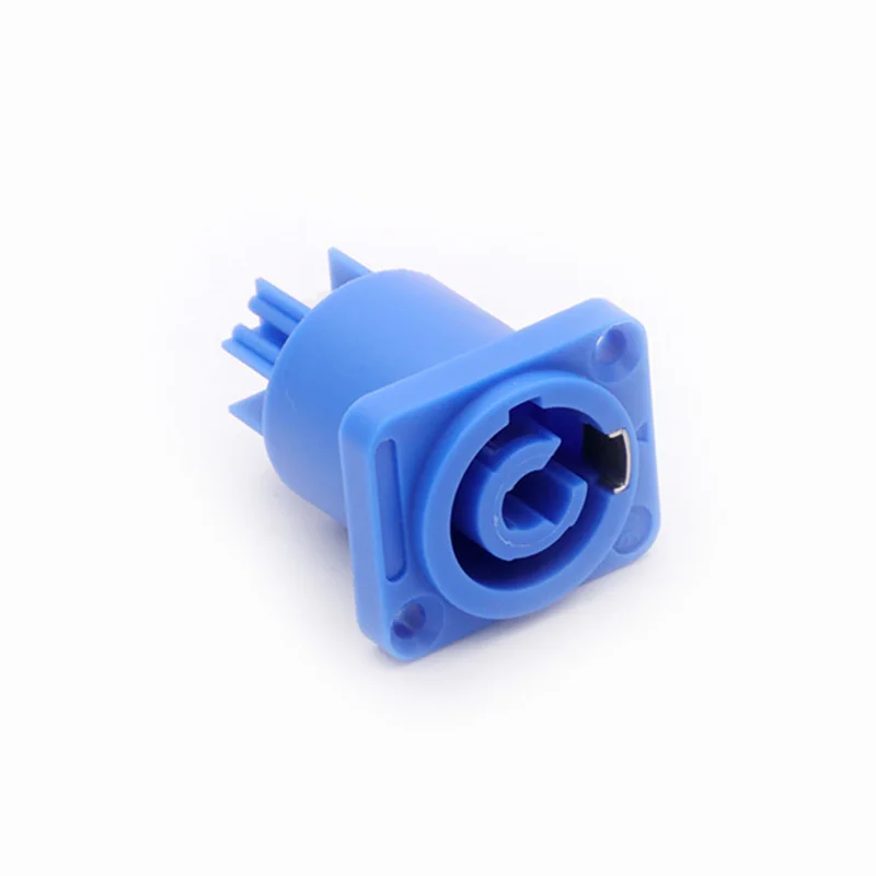 10pcs/lot 3 Pin Powerconnector Female Jack Panel Mount NAC3MPA NAC3MPB AC Power Chassis for Stage Light LED Connector 20A/250V