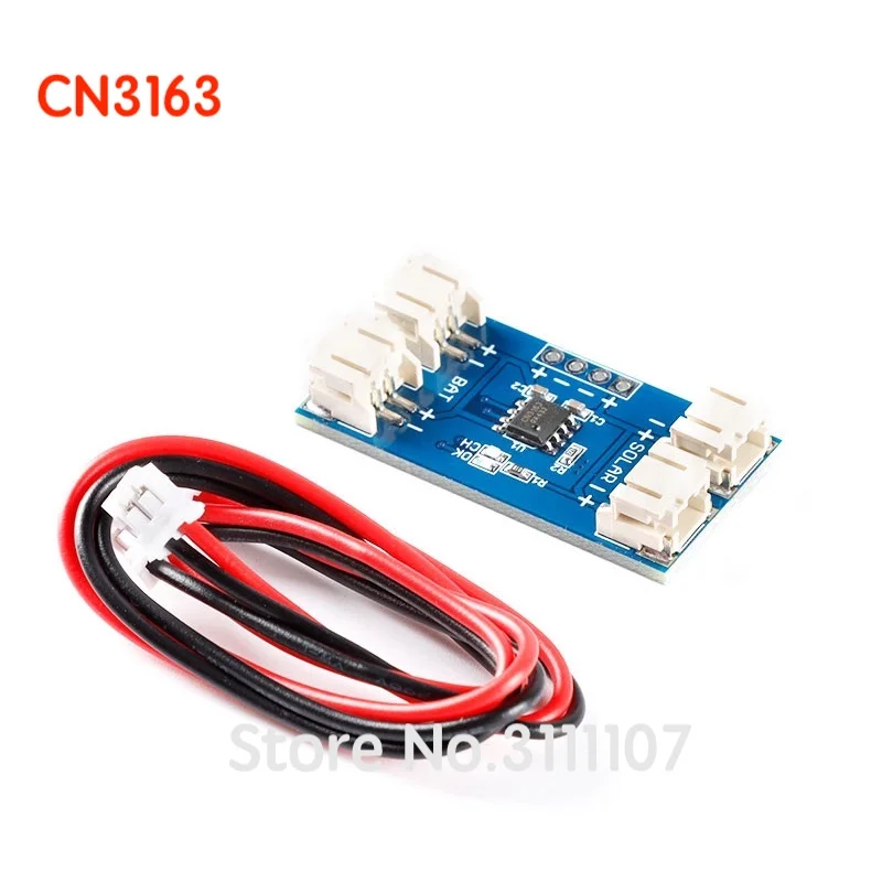 Mini Solar Lipo Lithium Battery Charging Charger Board CN3791 CN3163 CN3065 modulo Controller regolatore pannello solare con cavo