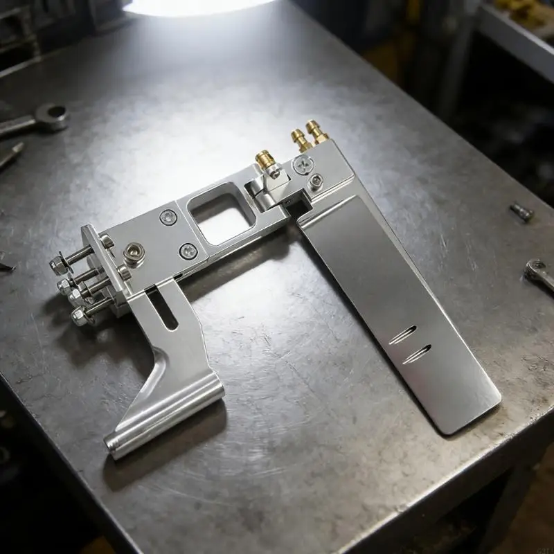 High Efficiency Water Suction Rudder 4mm Shaft Bracket Providing Enhanced Control for Boat Performances Easy Setups