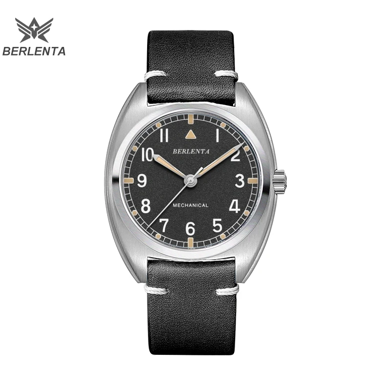 

2025 New Fashion Cowhide Wrist Watches Men NH35 Automatic Mechanical AAA Watch For Men Dive Military Top Brand Luxury Army Clock