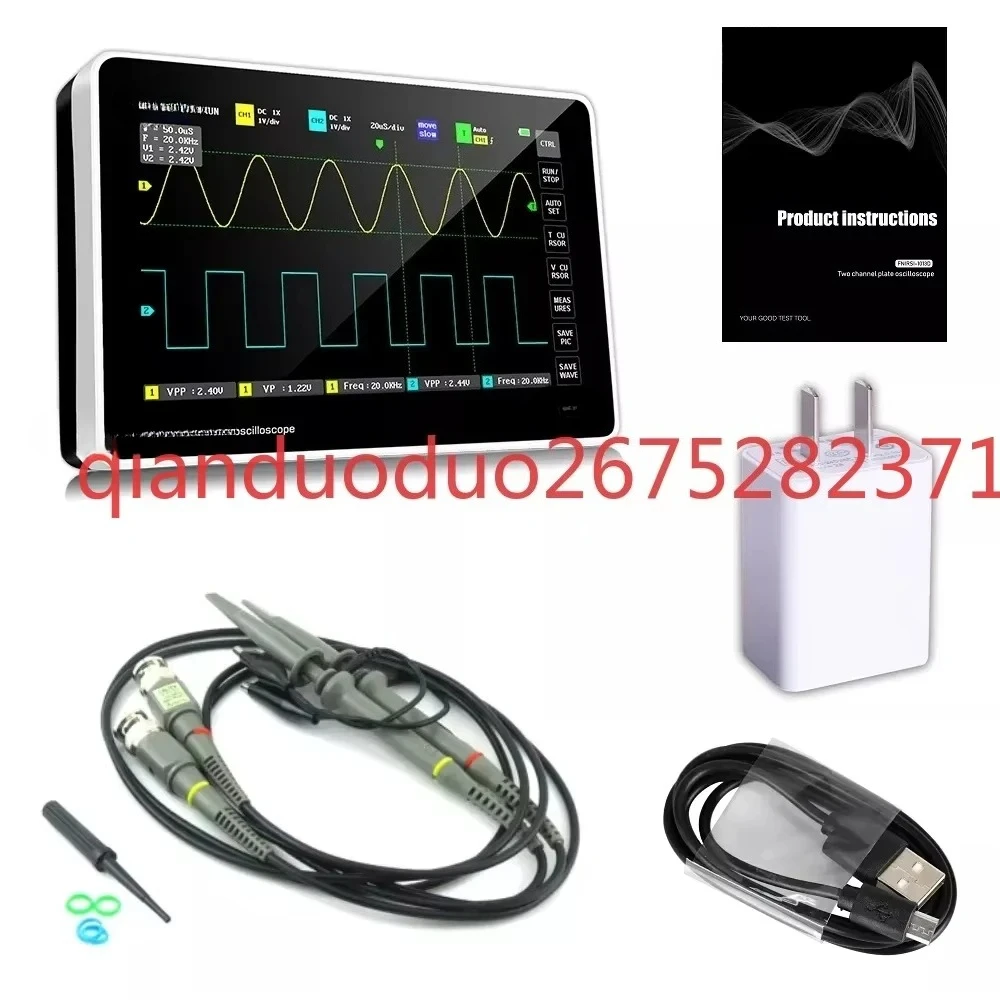 

1013D Digital Tablet Oscilloscope Dual Channel 100M