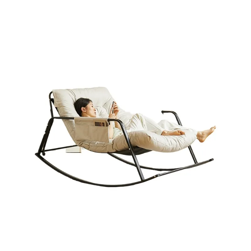 

Rocking chair household living room recliner adult leisure lazy chair balcony double happy reclining sleepable sofa