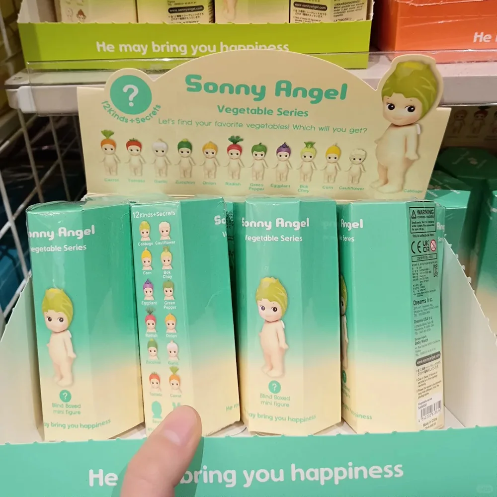

Sonny Angel Blind Box Toys Vegetable Series Anime Action Figure Cute Desktop Ornament Collection Surprise Birthday Gifts