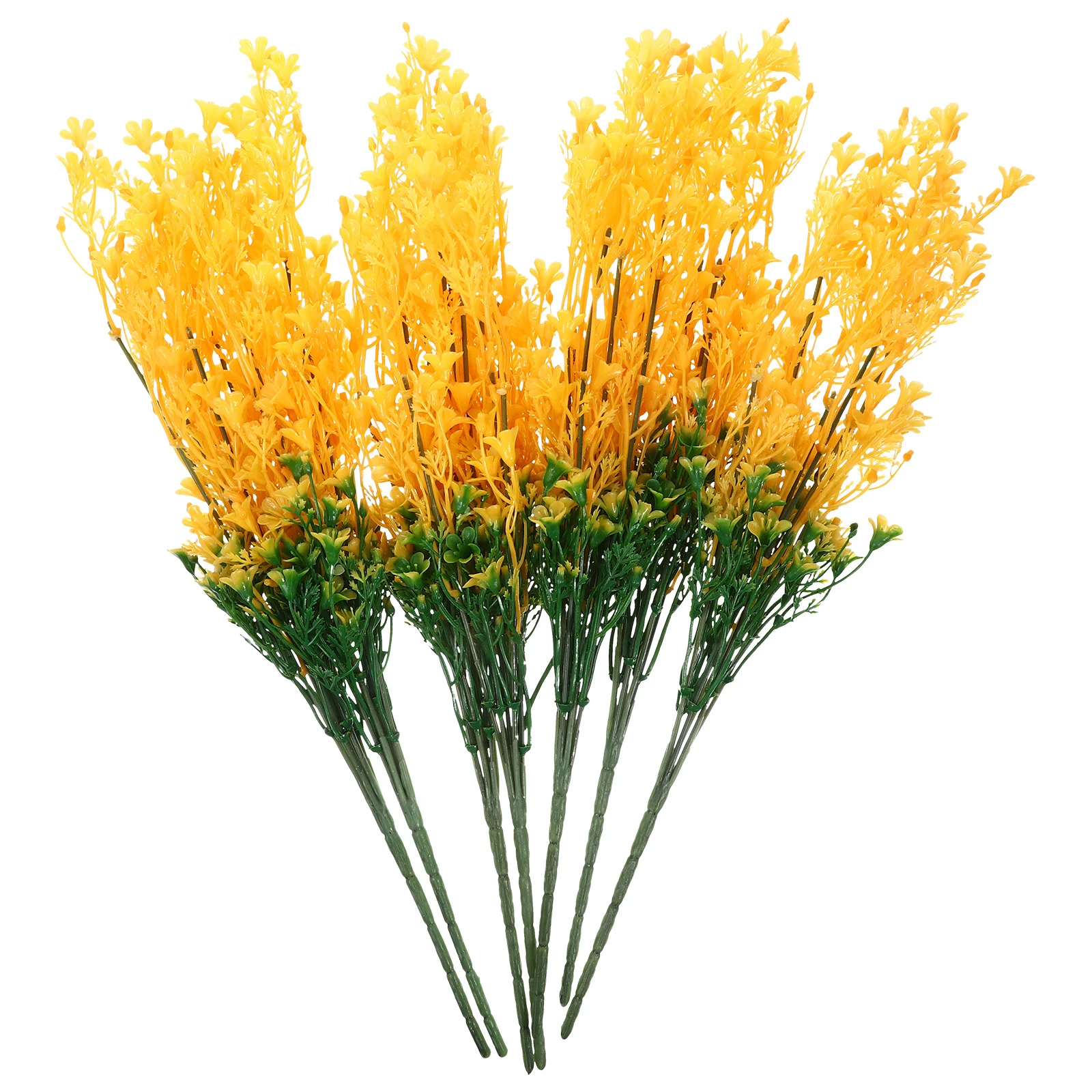 

6pcs Artificial Flower Fake Flowers Home Decor Decorative Flowers Household Simulation Flower Diy Decoration