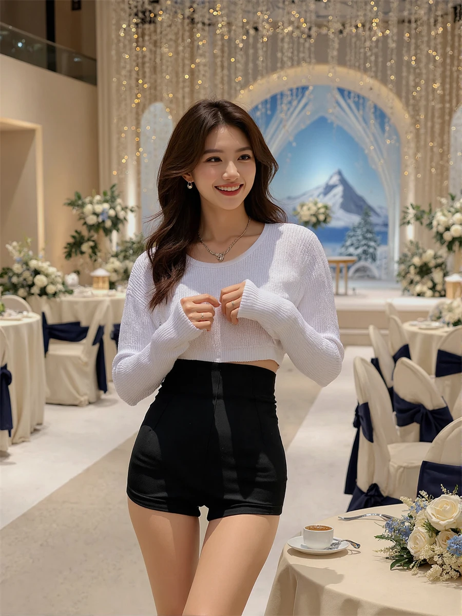 

Шорты женские джинсовые шорты на пуговицах с высокой талией, облегающие, классические, в консервативном корейском стиле, для колледжа, молодежный летний городский образ