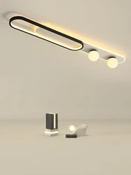 Nordic Minimalist LED Ceiling Lamp Is Used For Dining Room Bedroom Corridor Aisle White Dimmable Remote Control Home Decoration