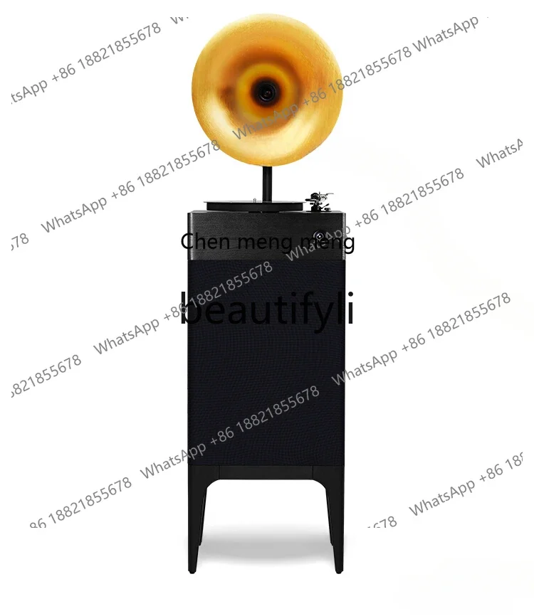 D5556 i5 Year of the Dragon Limited Gold Speaker Vinyl Player Modern HiFi Gramophone LP Phonograph