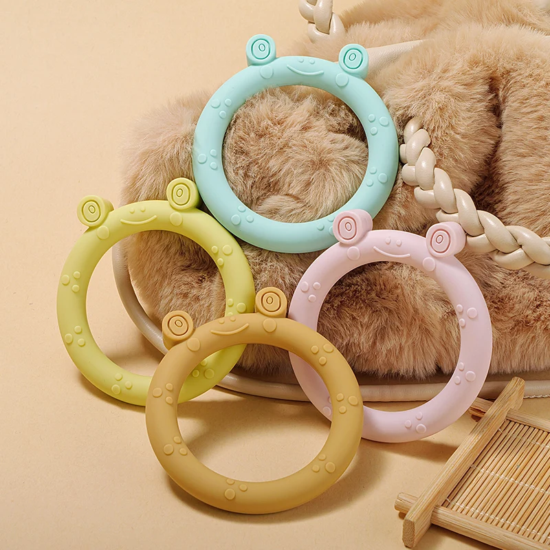 Baby Silicone Teethers Food Grade Newborn Pacifier Relief Design Teether BPA Free Infant Tactile Training Toys Bebe Teething Toy