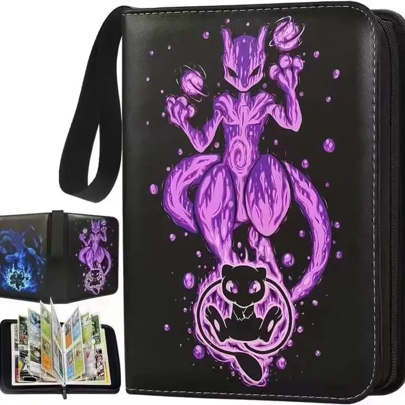 Figurines Pokémon, accessoires d'anime, collection de cartes de jeu, livre de cartes, plusieurs styles, porte-cartes de rangement, jouets exquis, cadeaux, objets de collection
