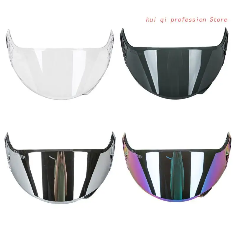 Retro Helmet Visor Bubble Shield Lens Helmet Decorative Visor Helmet Facemask for LS2 FF370 FF394 FF325