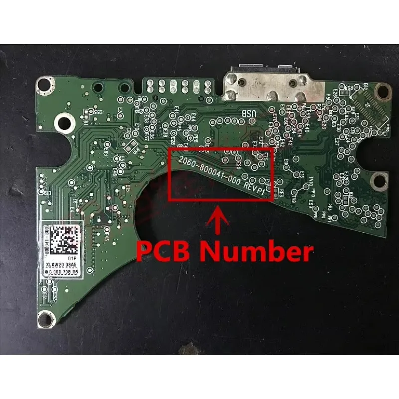 2060-800041-000 REVP1 , 2060 800041 000/ HDD PCB Logic board