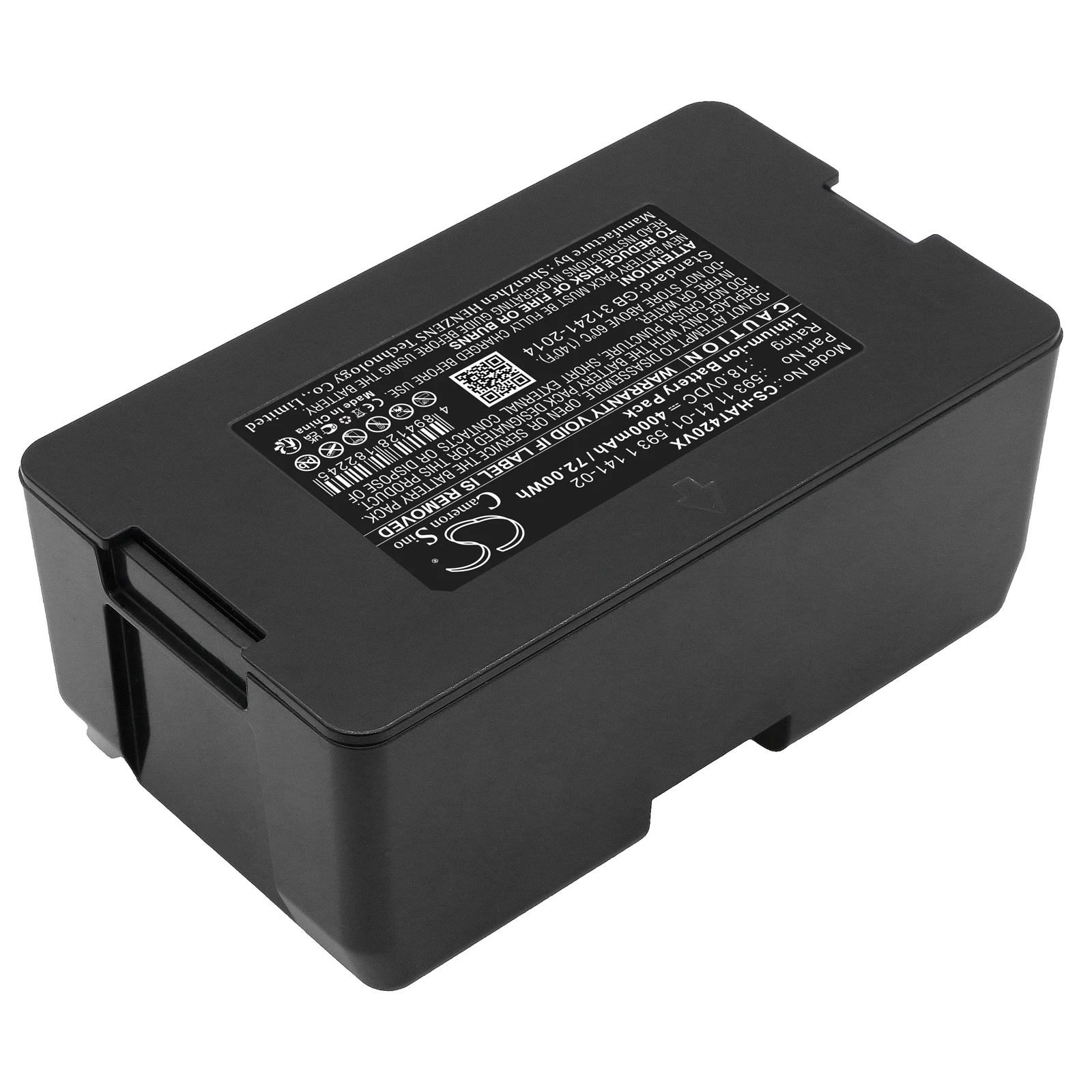 Lawn Mowers 4000mAh / 72.00Wh Battery For Husqvarna 529 60 68-01  529 60 68-02  588 14 64-01  589 58 57-01 593 1 141-02