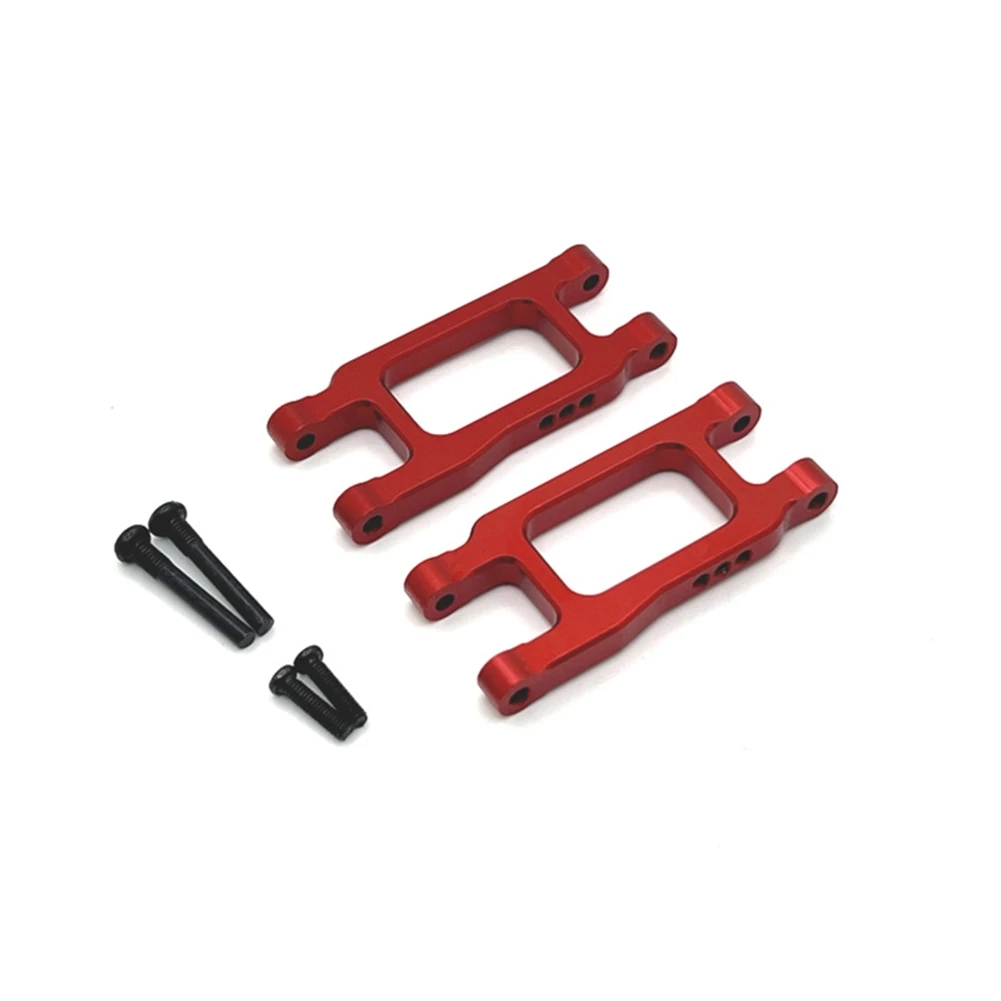 Actualización de coche RC brazo inferior trasero para SCY 1/18 18101 18102 piezas de mejora de coche trepador de control remoto rojo