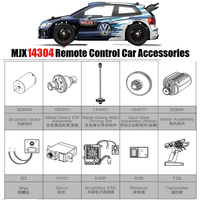 MJX 1/14 14304 RC Car Parts Remote Control Car Accessories Motor Servo Receiver Remote Control Gyroscope Differential