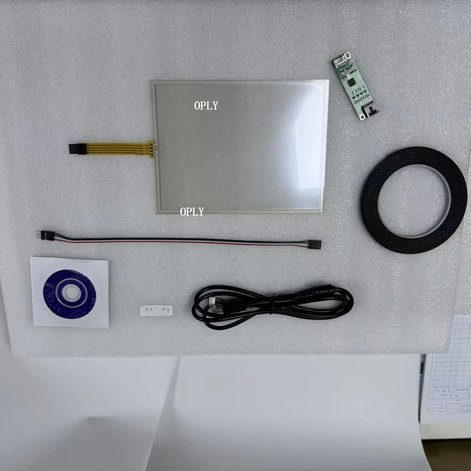 4 Wire 8.4 Inch Resistive Touch Panel MM Glass Digitizer Industrial Grade 8.4