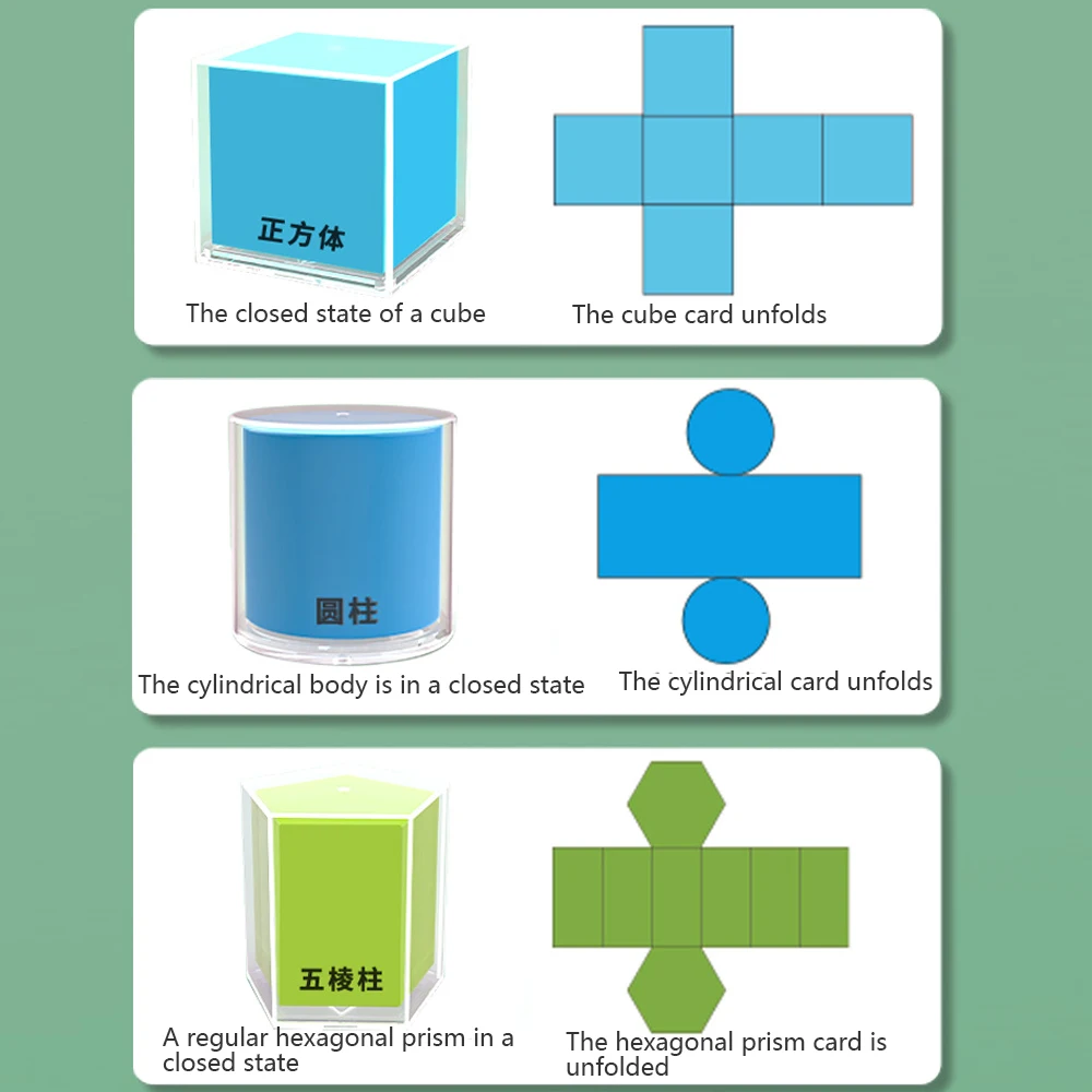 12/16/20 Geometry Demonstration Models Spatial Structure Visualization Tools for STEM Education Teaching Kits