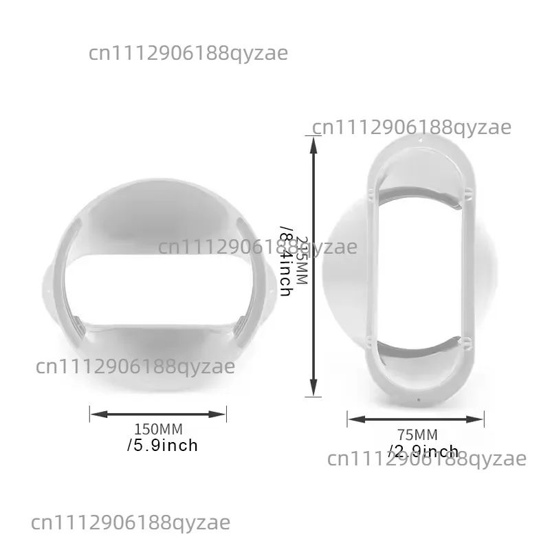 Portable Air Conditioner Window Vent Kit Adjustable air conditioner window sealing panel Baffle kit Sliding window vent Kits
