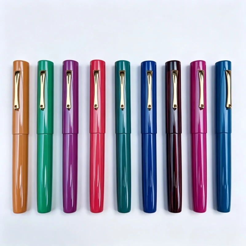 Traditional Japanese Urushi Pen, Multi-Layer Lacquer Coating Lacquering Technique Deep Luster Oversized Nib Lacquer Fountain Pen