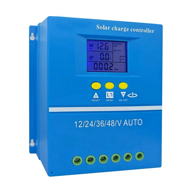 

Контроллер заряда солнечных батарей AS95, 100А, с ЖК-дисплеем, совместимый с аккумуляторными системами 12В, 24В, 36В, 48В, поддержка нескольких типов аккумуляторов