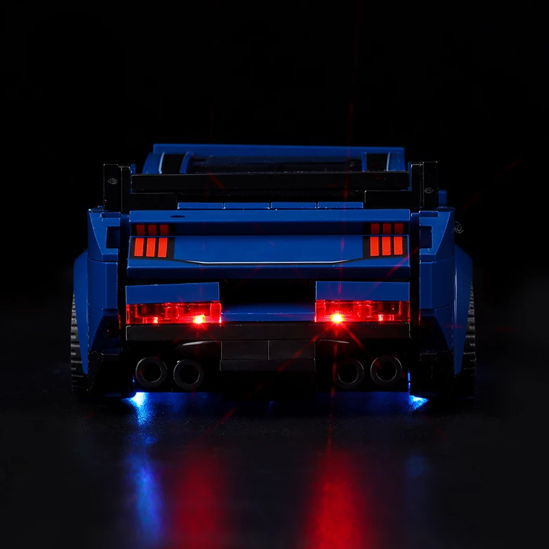 No Model Led Light Kit for Ford Mustang Dark Horse Sports Car 76920