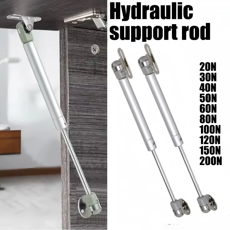 Multifunctional Kitchen Cupboard Lid Support Strut for Box Furniture Hardware Hydraulic Cabinet Door Gas Spring Hinges 2KG-20KG