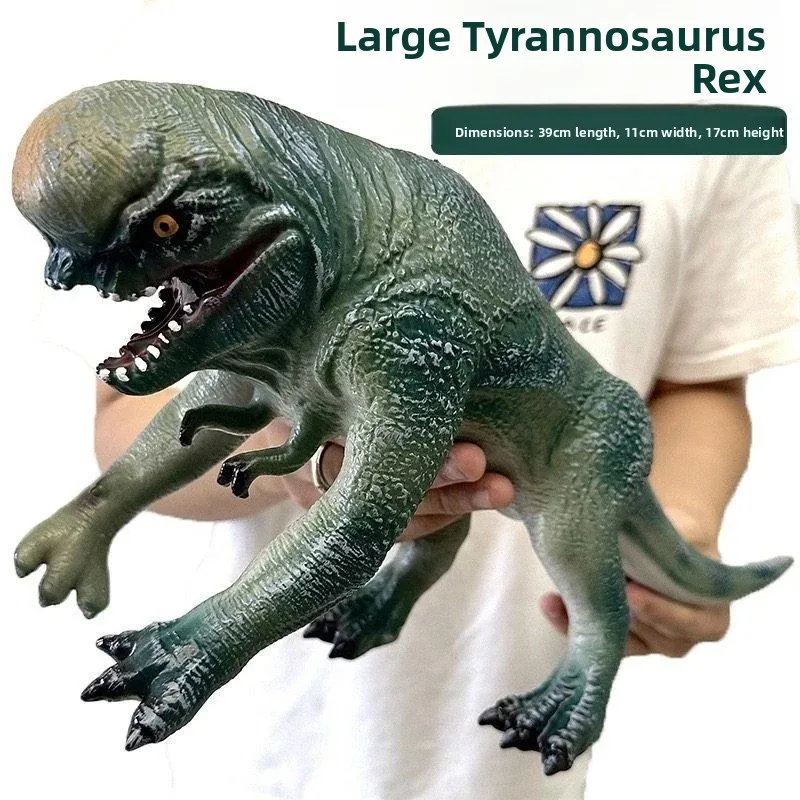 Soft Rubber Dinosaur Toy Sound Producing Variants Tyrannosaurus Rex Models Children Gifts Realistic Dinosaur Dolls