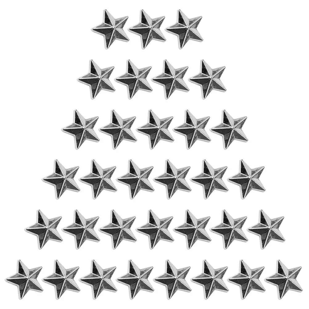 

200 Pcs Pointed Star Acrylic Accessories Durable Lightweight DIY Ornaments Storage Jars Clothes Star Ornaments Crafts Gifts