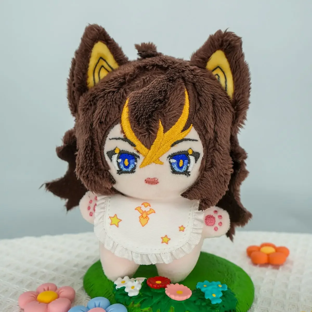 

10cm Cute Cotton Doll Genshin Impact Yae Miko Kaedehara Kazuha Kamisato Ayaka Plush Toy as Creative Meeting Gift for Friends