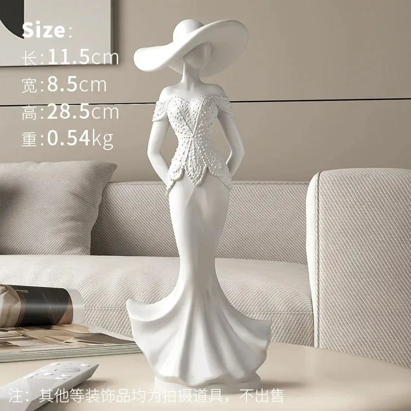 BJ-2 Creative Spring Breeze Phantom Art Ornament High Sense Sculpture Living Room Study Wine Cabinet Home DecorationDecoration