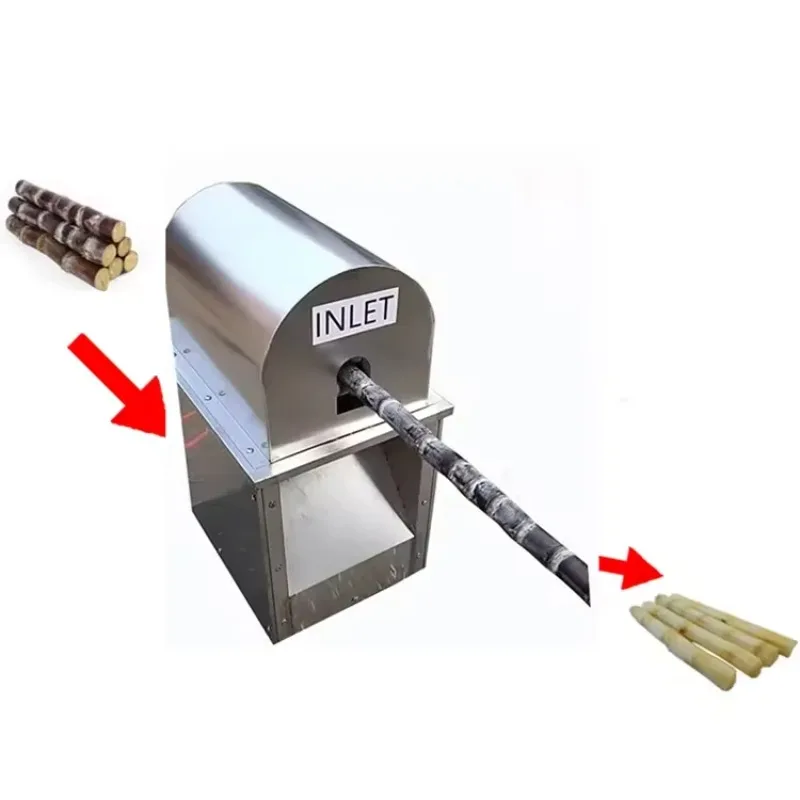 

【Best-selling】 high speed commercial sugarcane peeling and cutting machine