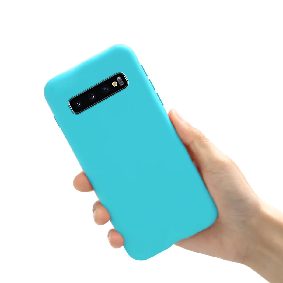 Ultra Thin Case for Samsung Galaxy S10E S10 E S10 Plus S7 edge S8 S9 s10 S20 S21 Plus Note 8 Note 10 Plus Matte back Cover Case