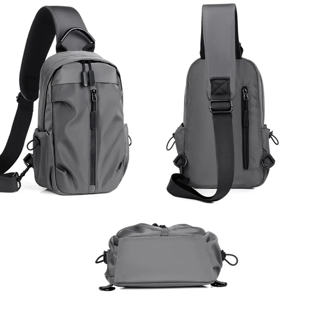 Travel Shoulder Chest Sling Bag Anti-Theft Waterproof Backpack With Usb Charge Unisex Shoulder Crossbody Bags for iPad Mini Bag