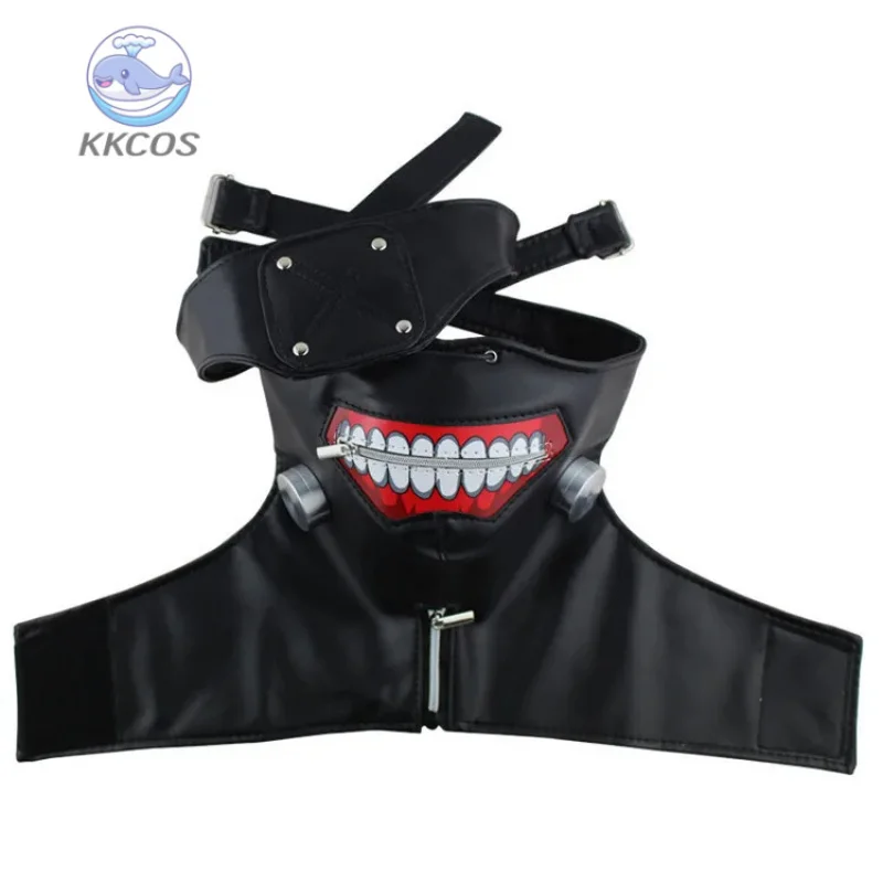 Kaneki Ken Maske Cosplay Requisiten Männer Frauen Halloween Party 3D Masken Anime Zubehör