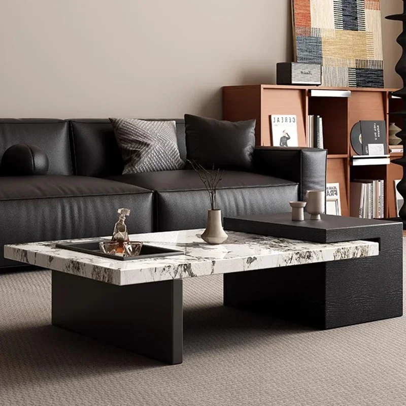 Adjustable Moving Coffee Table Unique Minimalist Designer Cheap Side Table Luxury Living Room Meubles Entrance Hall Furniture