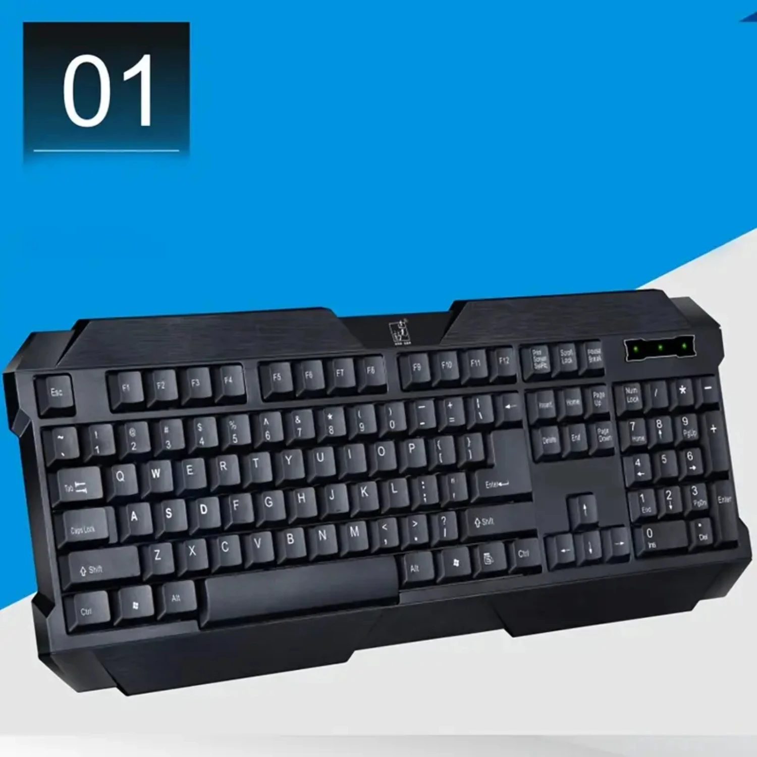 Enhanced High Performance Waterproof Q19 Single Wired USB Computer Gaming Keyboard with Superior Durability and Improved Functio