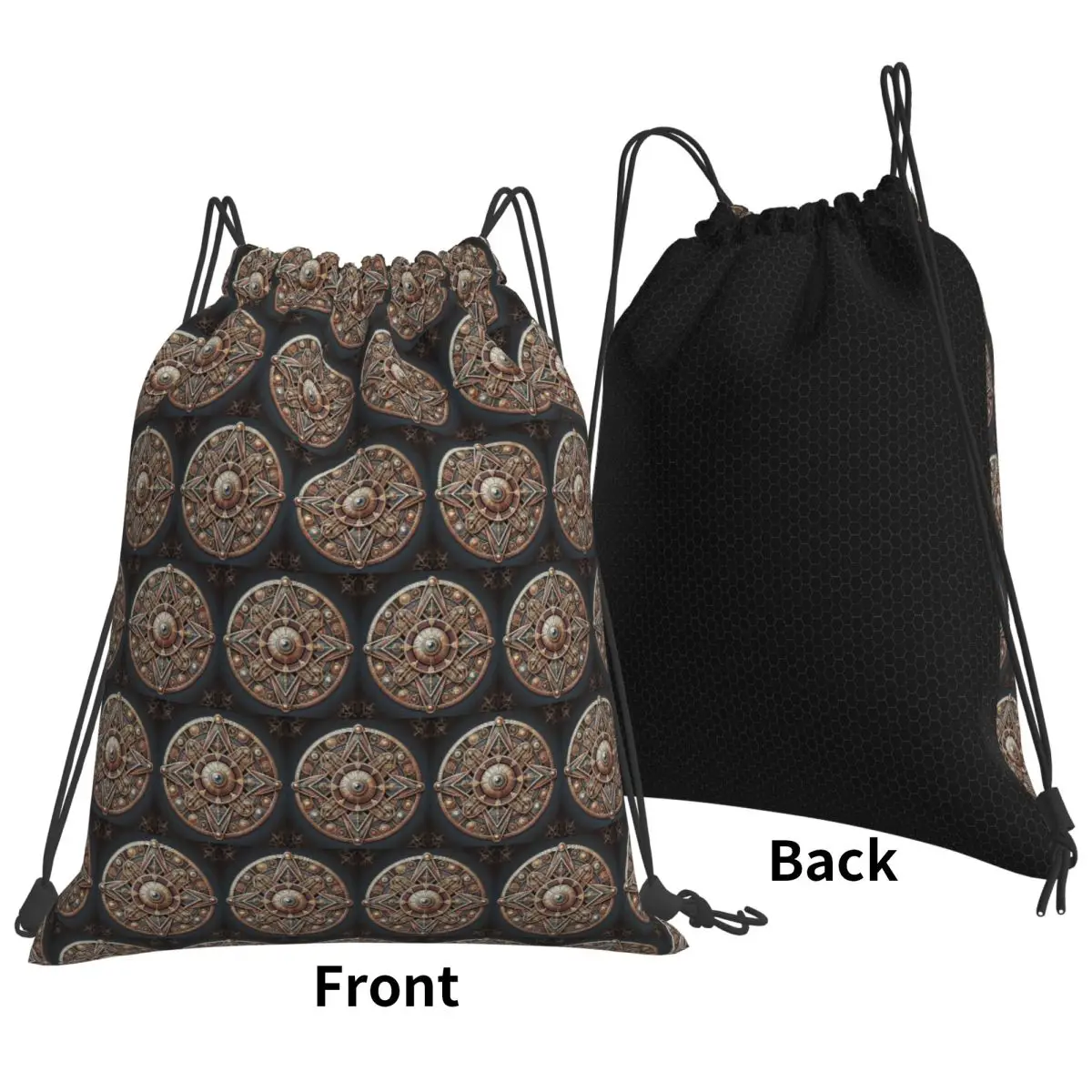 Talisman Of Abundance Backpacks Multi-function Drawstring Bundle Pocket Sports Bag Book Bags for Man Woman Students