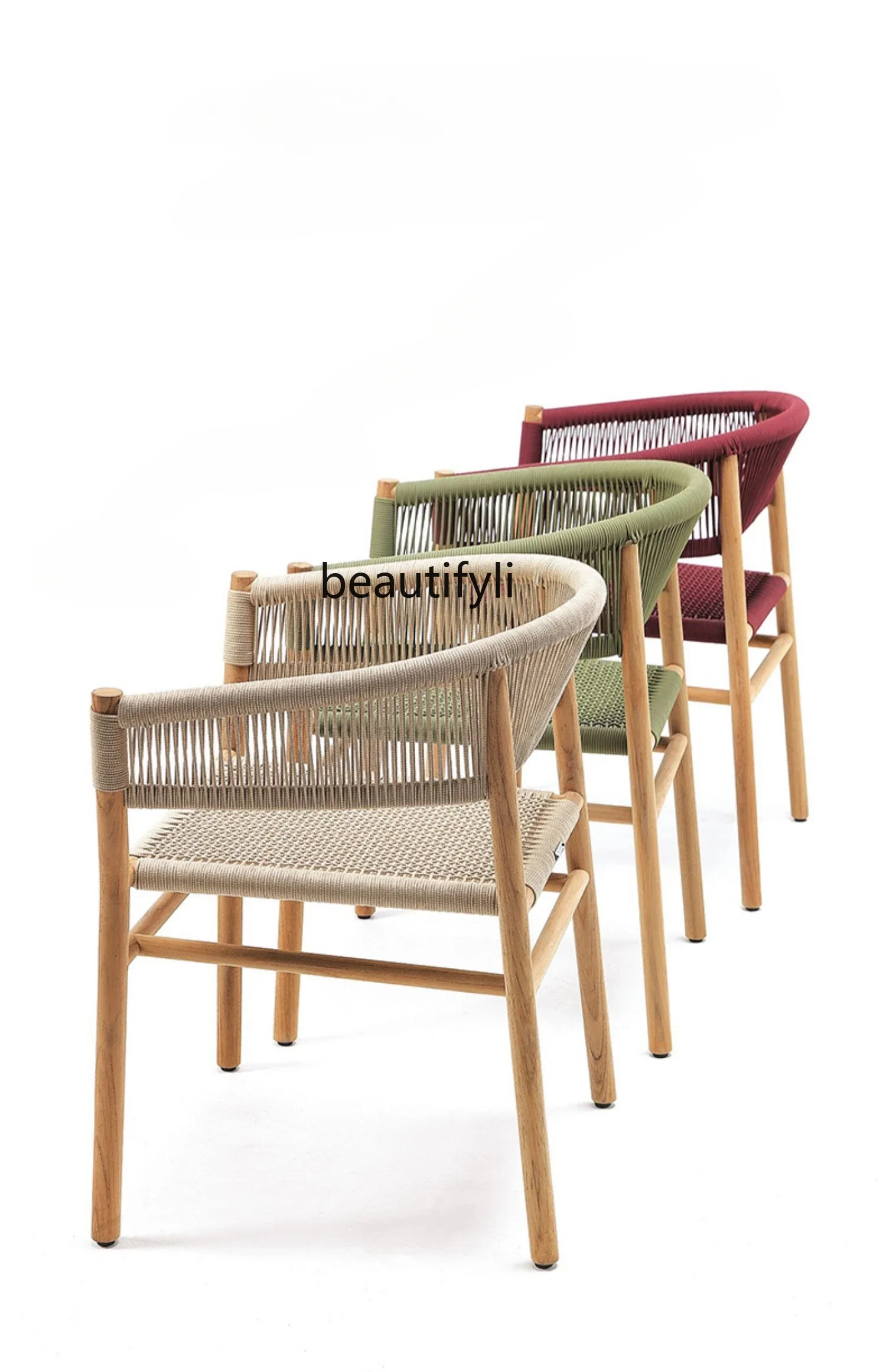 Outdoor Rattan Woven Desk-Chair, Sofá Fantasma, Mobiliário de Arte Criativa, Varanda, Pátio, Espreguiçadeira, Exterior