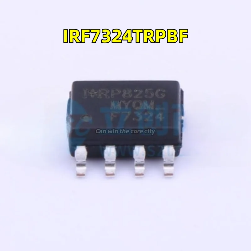 

100 PCS / LOT new IRF7324 IRF7324TRPBF silk screen F7324 SOP8 double P channel MOS field effect tube chip