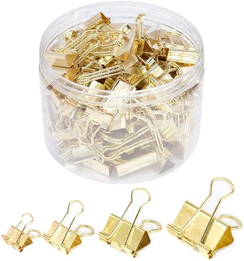 Bindmiddel Paperclip Gouden Lange Staart Tcket Clip Map Metalen Lange Staart Clip Zwaluwstaart Kleine Ticket Clip Voor Kantoor Schoolbenodigdheden