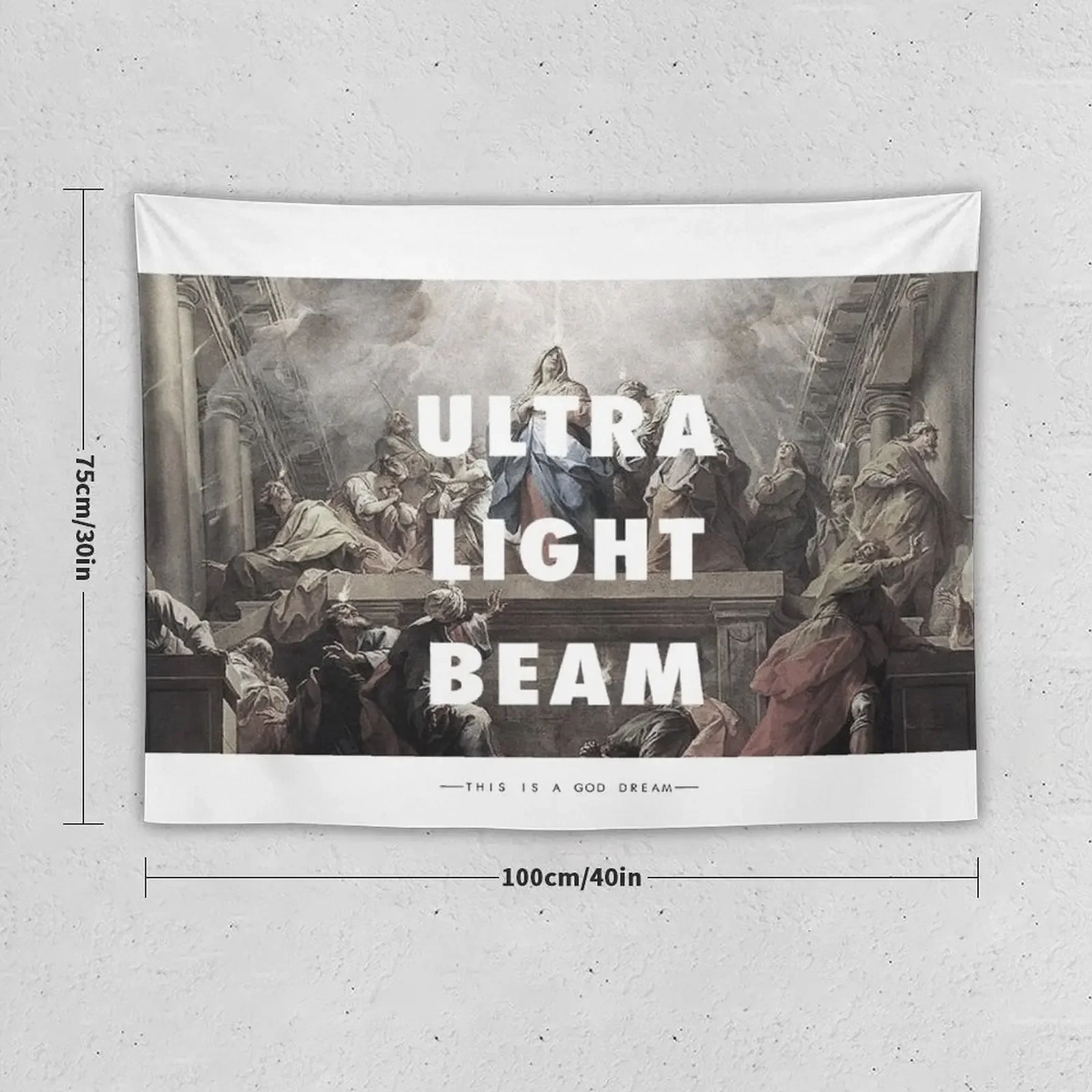 Ultra Light Beam Classic Art Tapestry Outdoor Decoration Things To Decorate The Room Tapestry