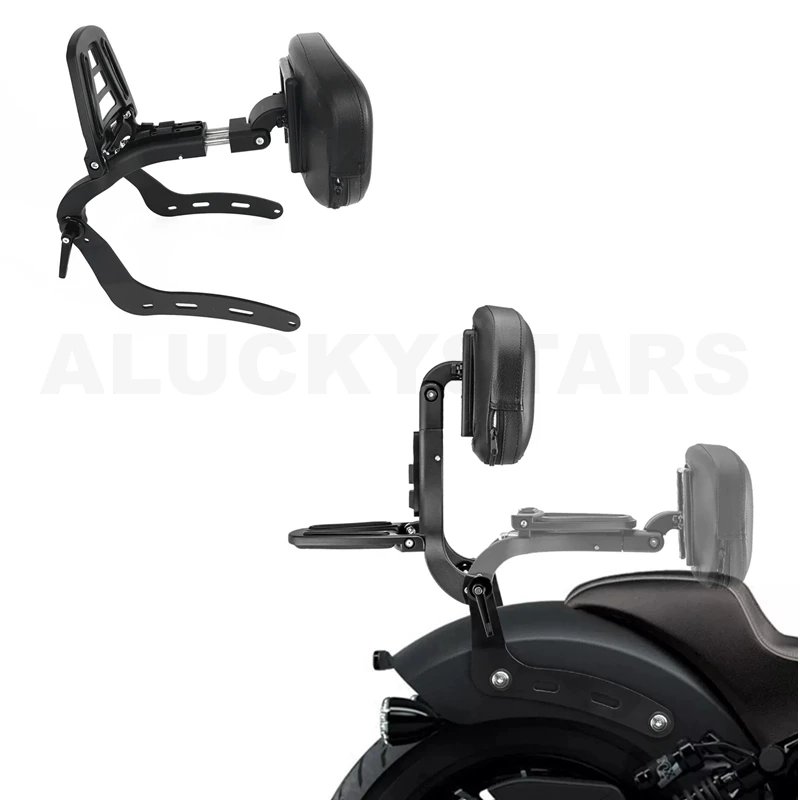 

Adjustable Rider Passenger Backrest Sissy Bar For Indian Chief Bobber Dark Horse Super Chief Limited Sport Chief 2021-2026