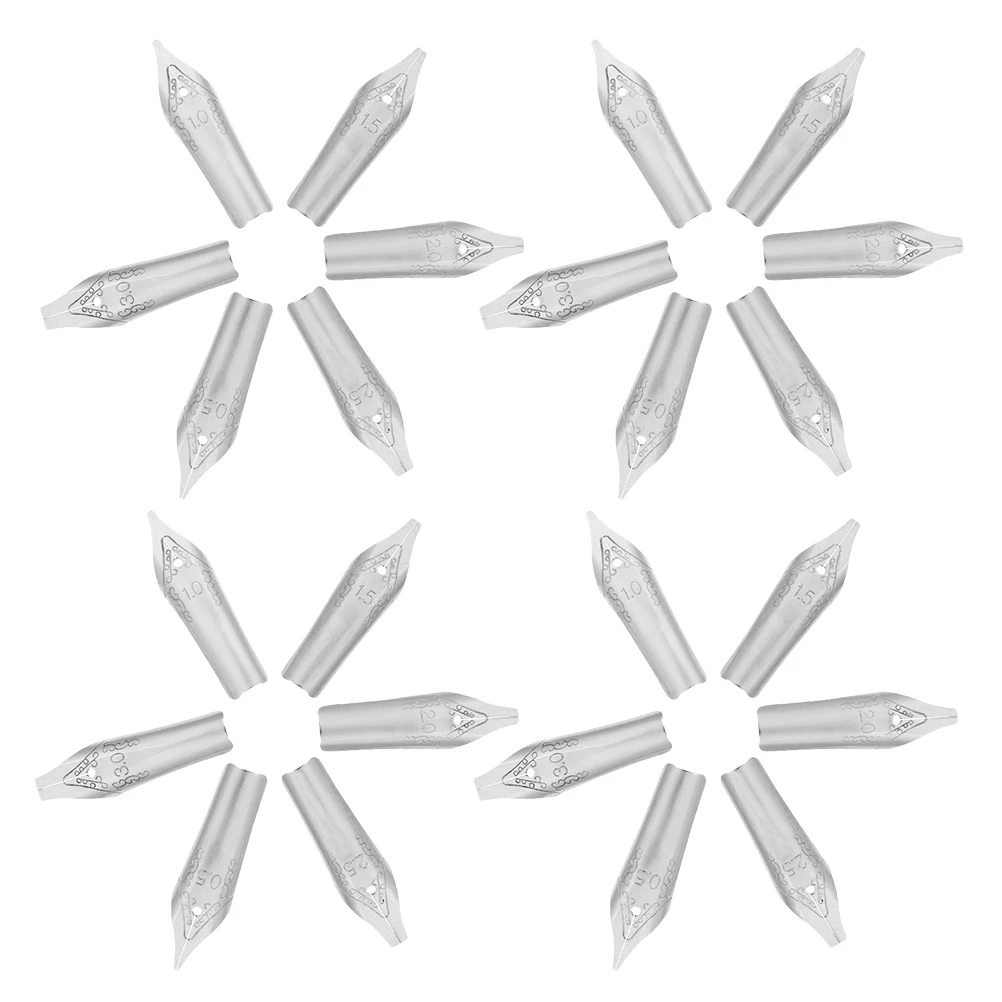 

60 Pcs Fountain Pen Calligraphy Pens for Beginners Tips Drawing Artists Dip Nibs Holders Caligraphy