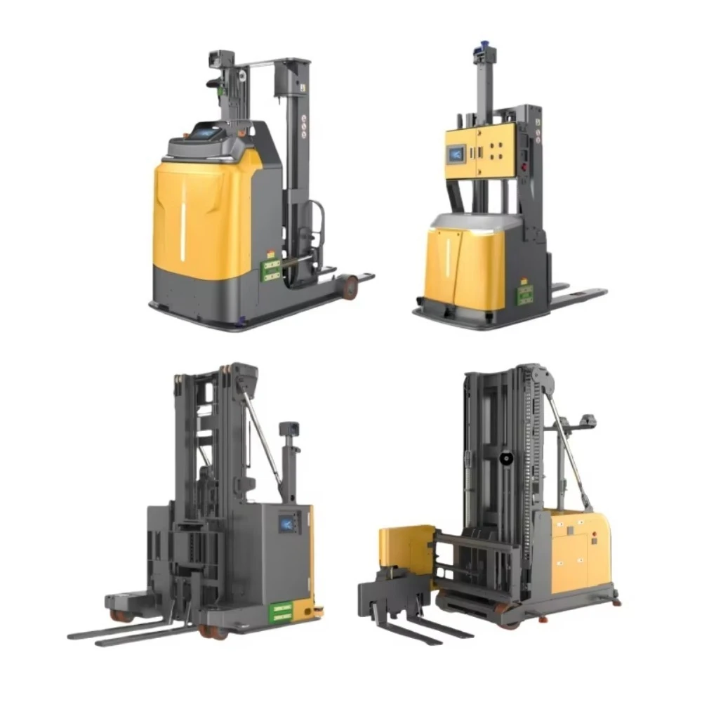 China Gen-song FMR Unmanned Forklift Automated Guided Vehicle Intelligent AGV Robot Warehouse Factory Logistics AGV Forklift