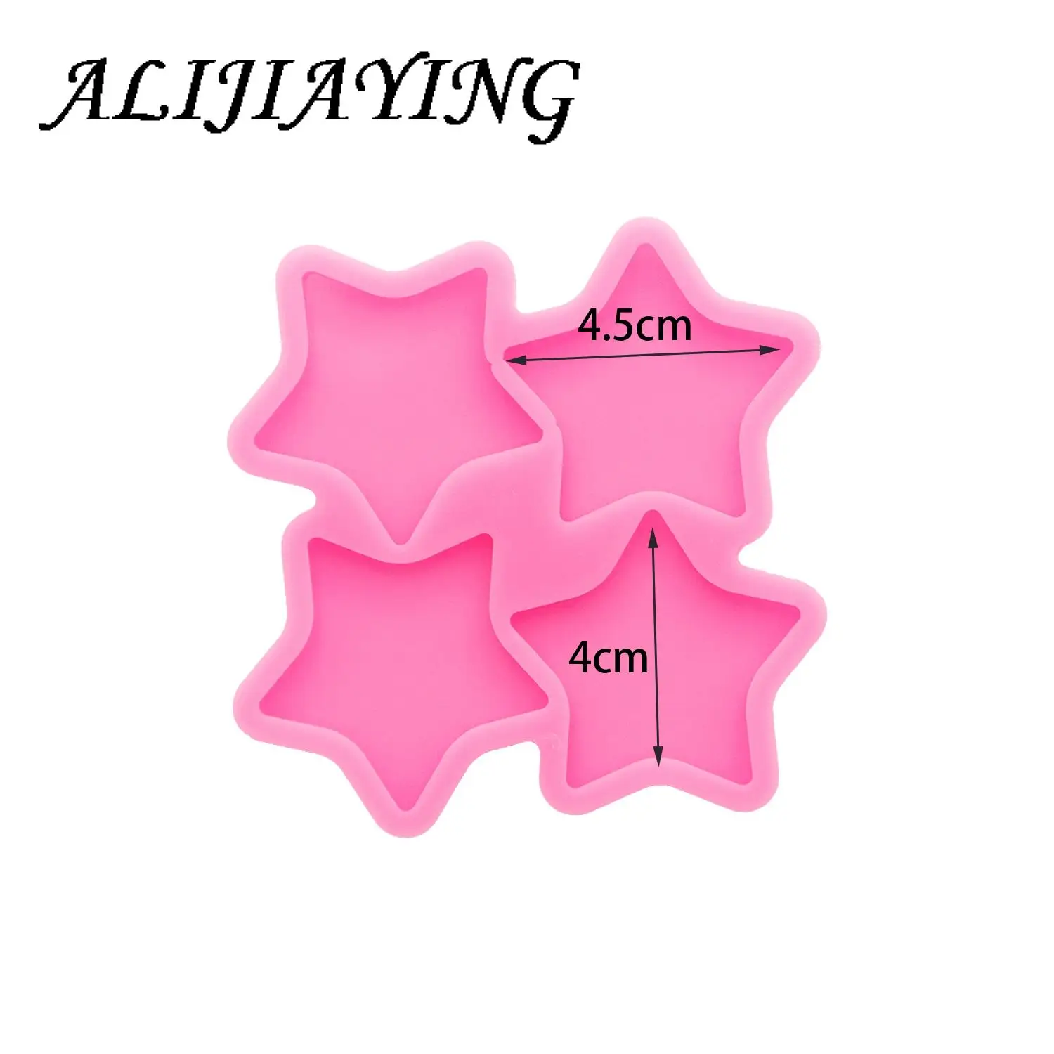 1.7in Irregular Circle Resin Molds, Square/Heart/Star/Hexagon/Octagon Epoxy Silicone Phone Grip Mold or Badge Reel DY1026