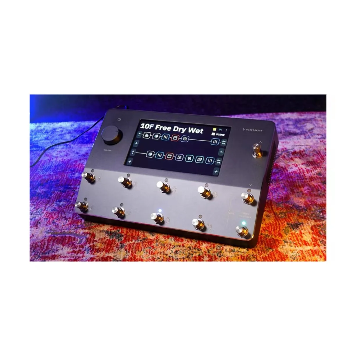 Pedali multieffetto Neural DSP Quad Cortex Quad-Core Processore per chitarra Pedale effetti per chitarra elettrica per interfaccia audio digitale