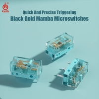 1/3/5Pcs Kailh GM8.0 Black Gold Mamba Blue Blade Micro Switch 90 Million Click Game Microswitch Mouse Button
