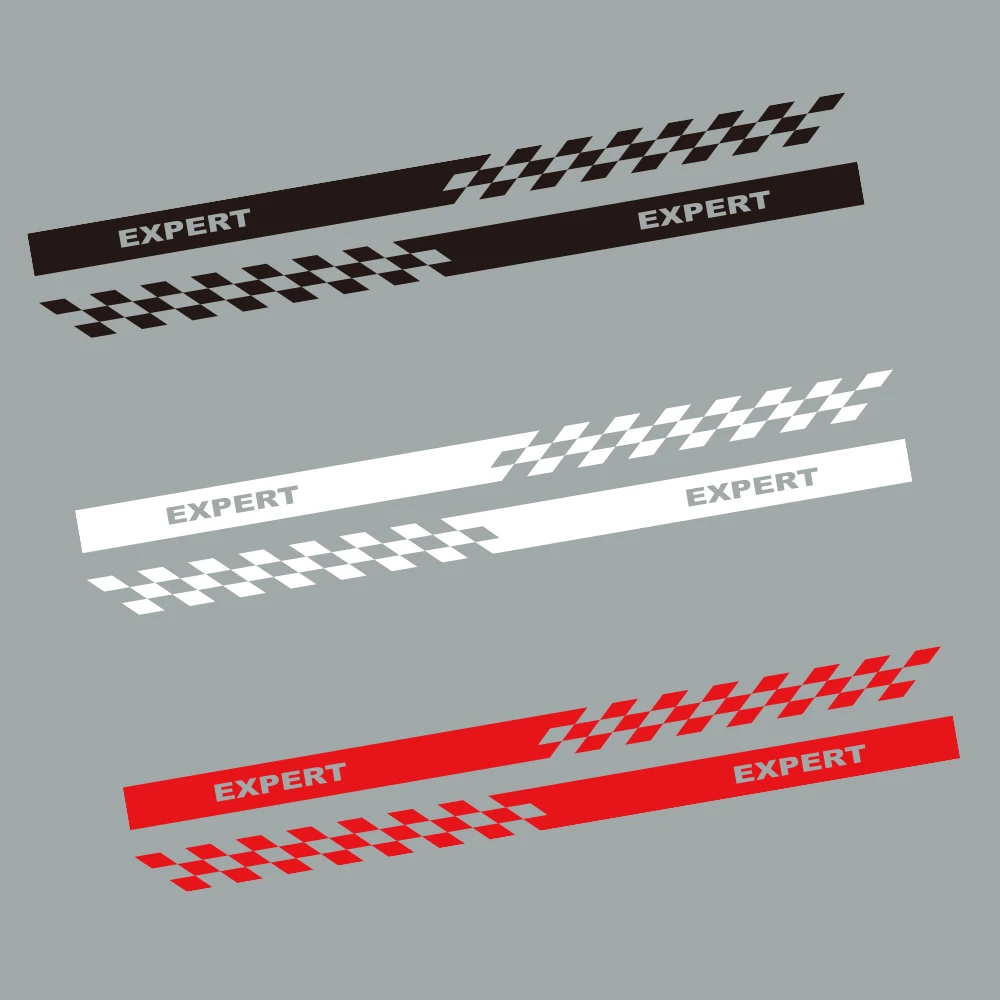 2 قطعة ملصقات باب السيارة Peugeot خبير XS SWB ضبط اكسسوارات فان الجانب المشارب الرسومات الفينيل فيلم ملصق مائي اكسسوارات #5