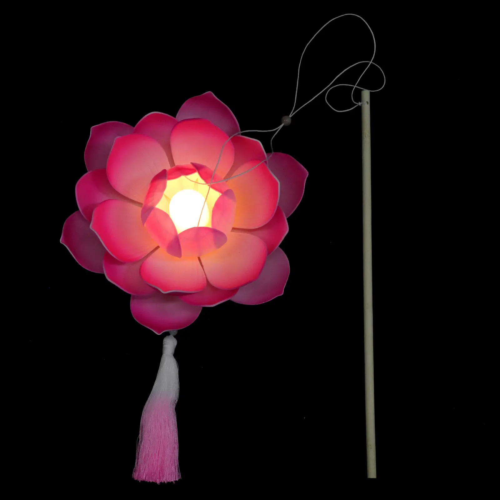 

Handheld LED Lotus Lamp Portable Chinese Style Festival Light for Photography Props Party Decor Outdoor Indoor Events Blessing