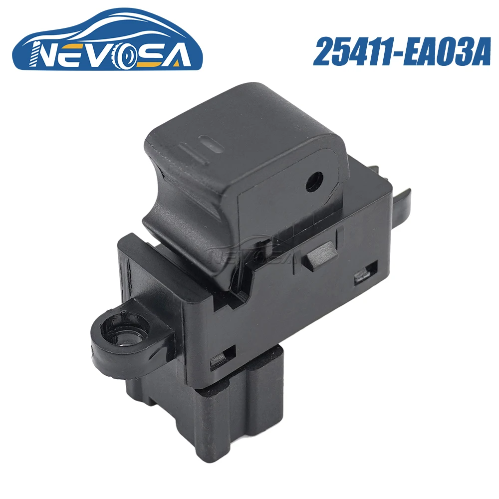 

NEVOSA 25411-EA03A For Nissan Murano Teana Qashqai 2008 2012 Window Control Switch Car Accessories 6Pins 25411-EA00A 25411EA00A