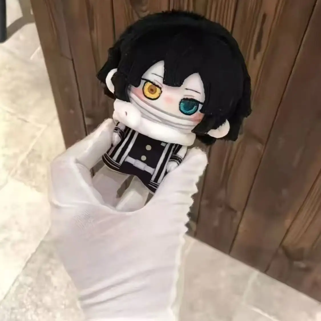 Action Figure di Iguro Obanai 10cm, Peluche in Cotone, Giocattoli Anime, Accessori Carini per Vestire, Regalo di Compleanno per Bambini e Amici